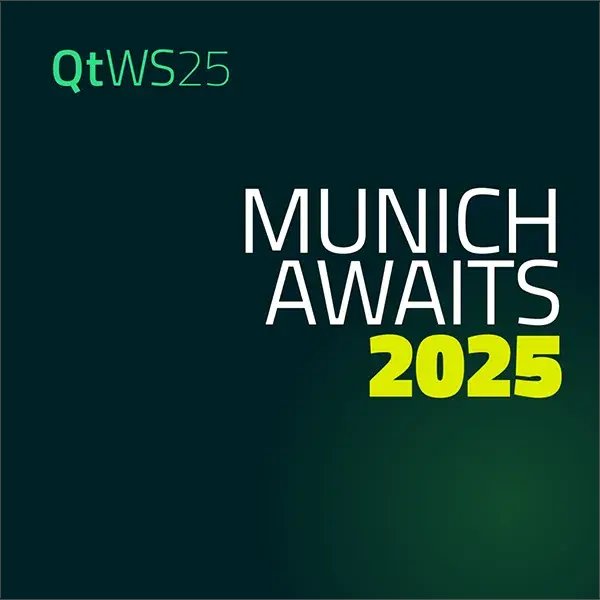 cmaureir's tweet card. We're going to Munich this year! Join Qt World Summit 2025 for the latest in software development. Keynotes, workshops, networking & more. Register now!