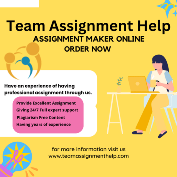TeamAssignmentH's tweet card. In the realm of academics, students often grapple with numerous challenges, from the rigors of coursework to the pressure of deadlines. At Team Assignment Help, we recognize these challenges and...