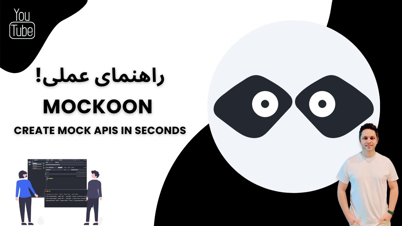 codewithkeys's tweet card. ساخت ای پی آی در چند دقیقه | Mockoon API