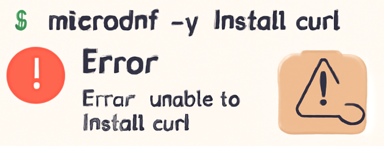 javainspires's tweet card. Are you facing the dreaded ERROR RUN microdnf -y install curl while building your container images or deploying microservices? You're not alone. This
