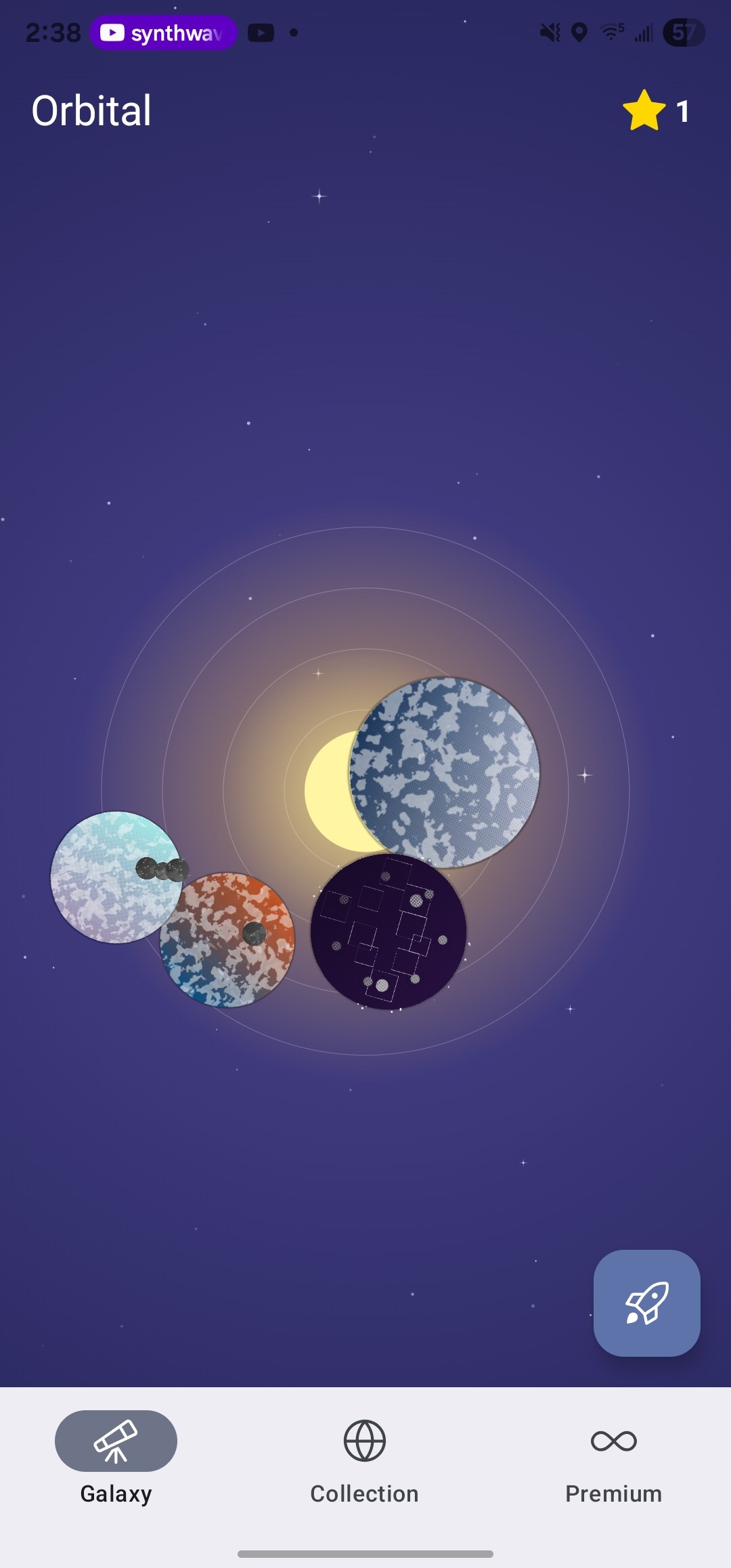 VibeCodingList's tweet card. A focus app that turns your deep work into planets. Each session builds a new world in your personal galaxy. Stay focused, grow your universe.