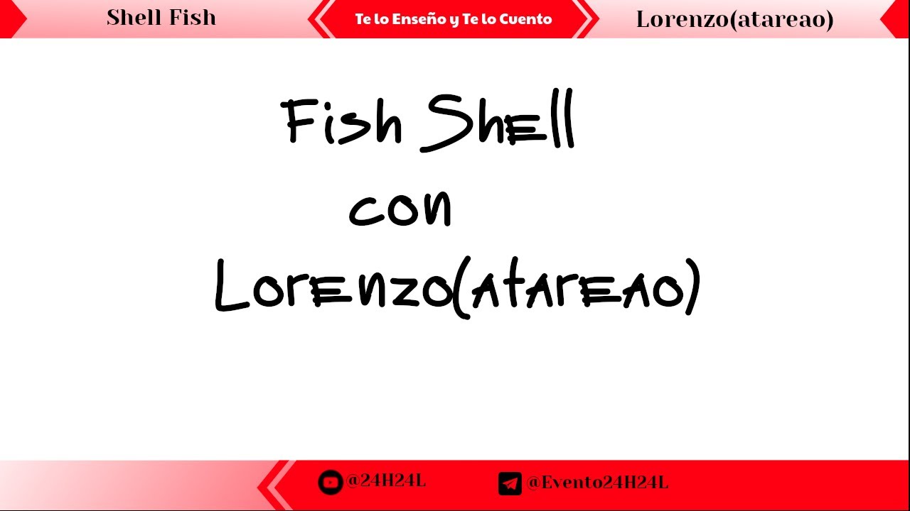 24H24L1's tweet card. Te Lo Enseño y Te Lo Cuento Fish Atareao(editado)