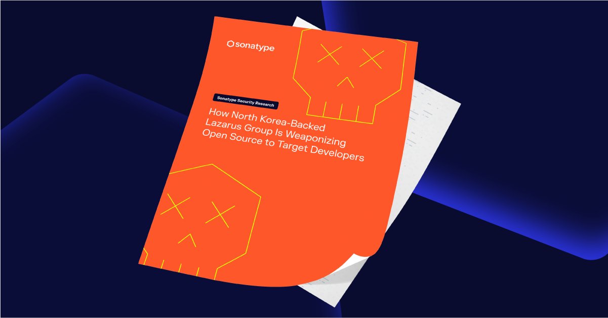 lazarusholic's tweet card. Discover how North Korea-Baked Lazarus Group is exploiting open source to infiltrate software supply chains, targeting developers with malware.