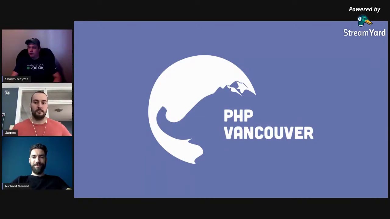 richard_g's tweet card. PHP Vancouver Meetup August 2020