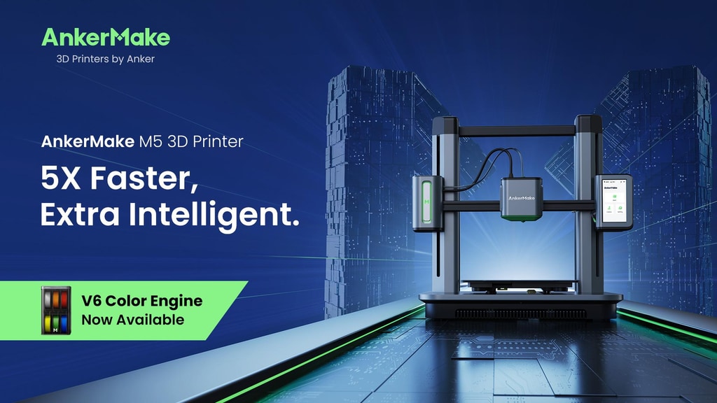 TheCodingCanal's tweet card. Print Time Cut by 70% | Smooth 0.1 mm Detail | Built-In AI Camera Monitoring | Multiple-Device Hub | Multi-Color and Material Kit