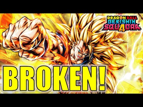 DeepHumor's tweet card. SSJ3 Goku BROKE Gekishin Squadra!