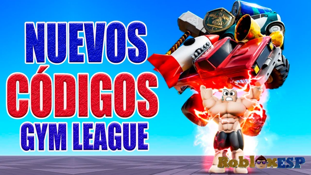 SoyRobloxESP's tweet card. UPDATE 22 💪 CÓDIGOS DE LIGA DE GIMNASIO 💪 CÓDIGOS DE GYM LEAGUE