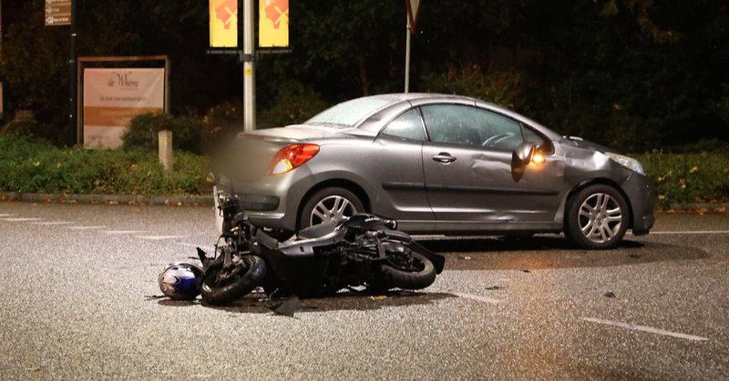 Scooterrijder gewond bij ongeval in Markelo