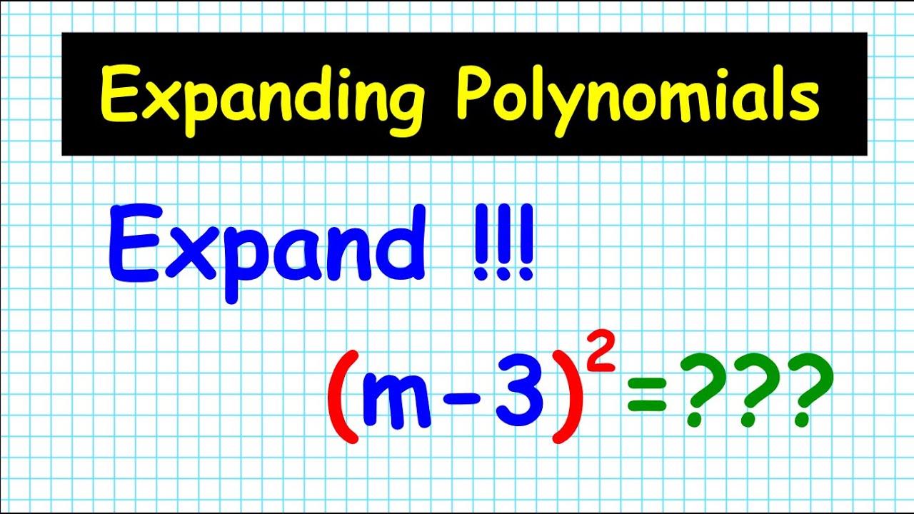 NewYorkRegents's tweet card. Algebra 1 #17 Learn How to Expand Quadratic Binomials Mathgotserved...
