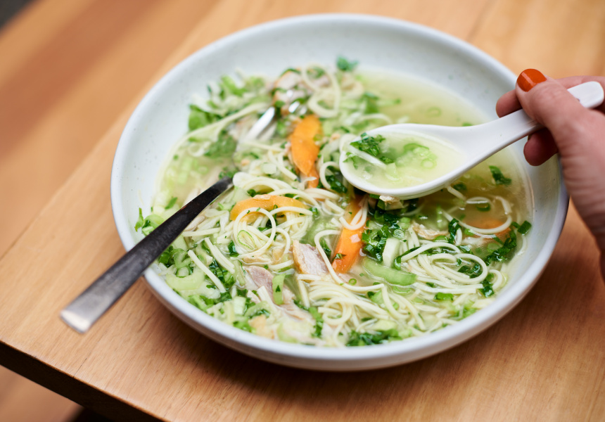 Broadsheet_Melb's tweet card. What we really wanted when we said “send noods”: a punchy, flavourful vegan dish by Shannon Martinez, creamy tofu noodles from a former Lee Ho Fook chef, and Hetty Lui McKinnon’s cacio e pepe-inspi...