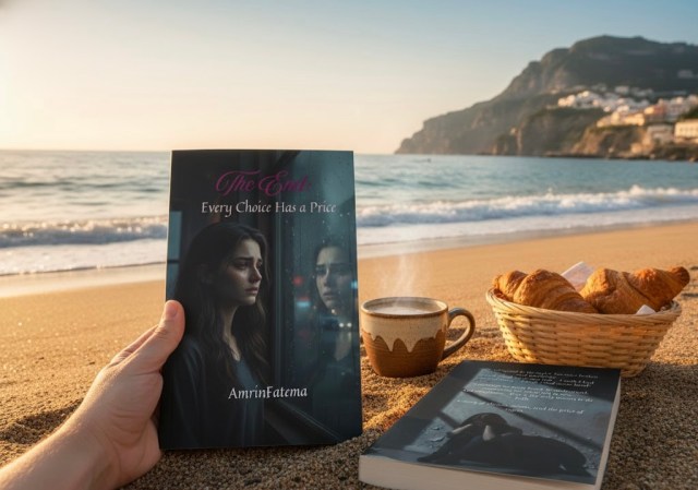 Amrinfatema110's tweet card. 🌙 The End —A Story That Doesn’t Really End There are stories that you write, and then there are stories that write you.The End was never meant to happen — not like this, not this way. It came in fr…