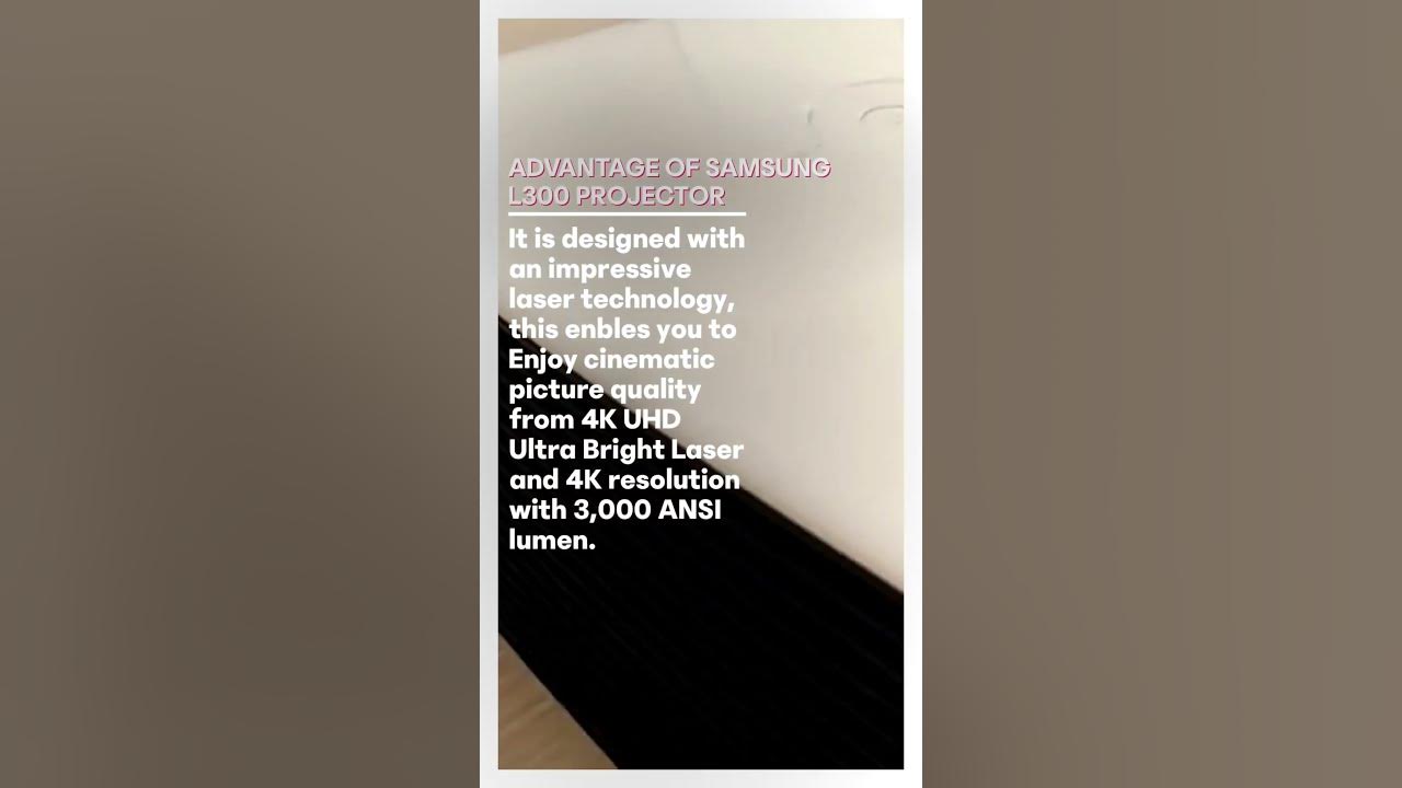 Gadget_judge's tweet card. ⚡SAMSUNG L300 PROJECTOR: the BEST one!⚡