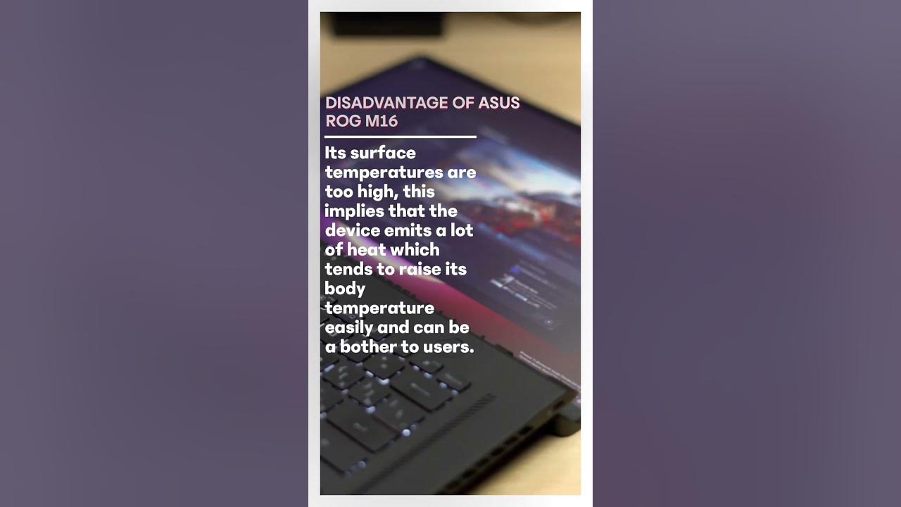 Gadget_judge's tweet card. ✨ASUS ROG M16: quick review!✨