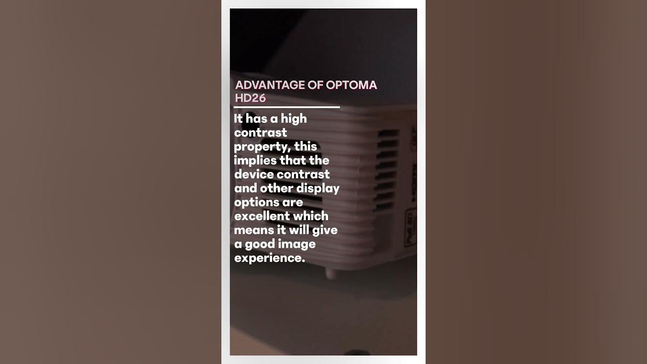 Gadget_judge's tweet card. ⚡OPTOMA HD26: the BEST one!⚡