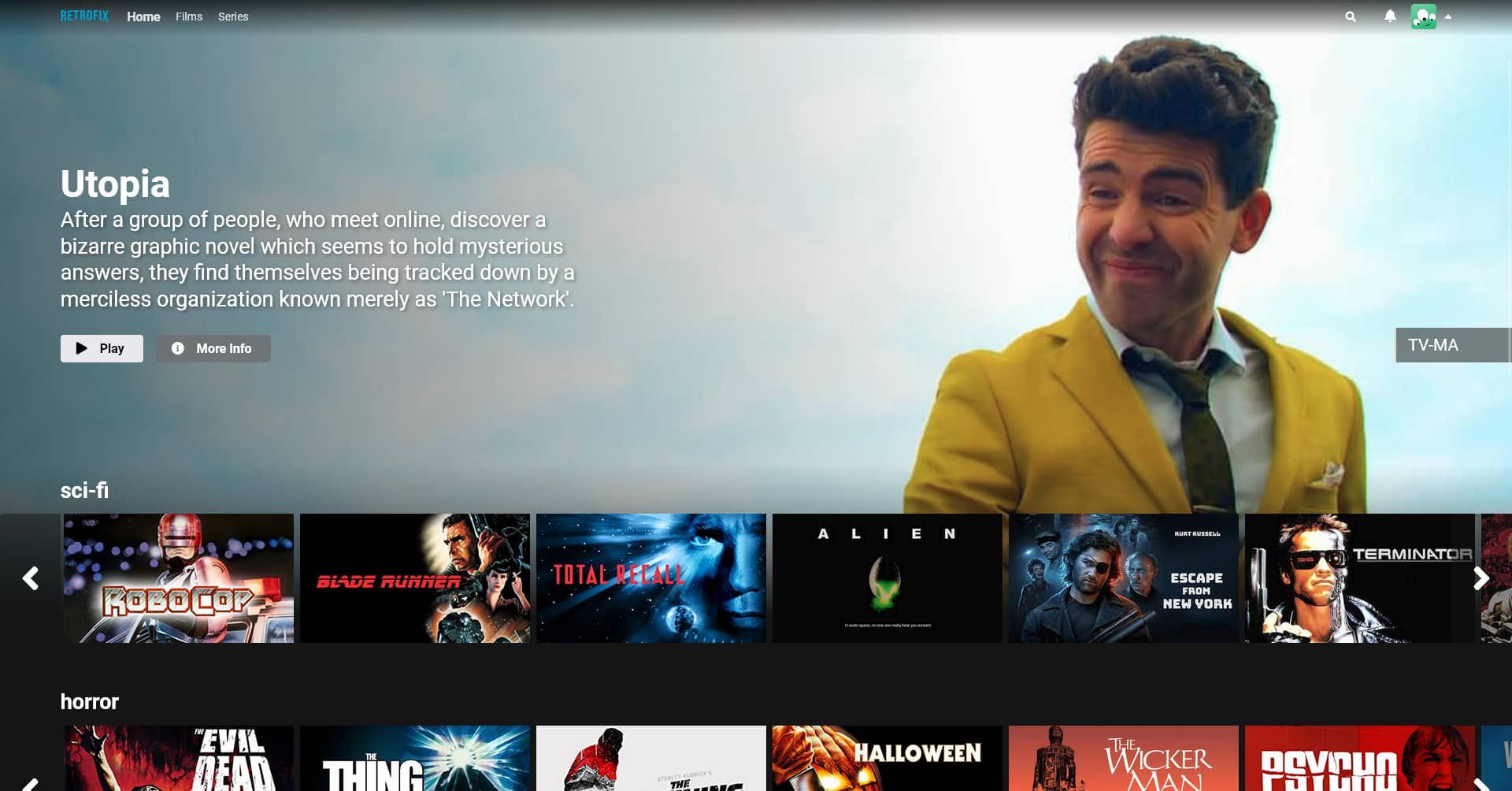 caffeinatedcod3's tweet card. RetroFix is a NetFlix clone built with React.js and Firebase. Sadly, it's not a real streaming service but it does have some cool pretend content!