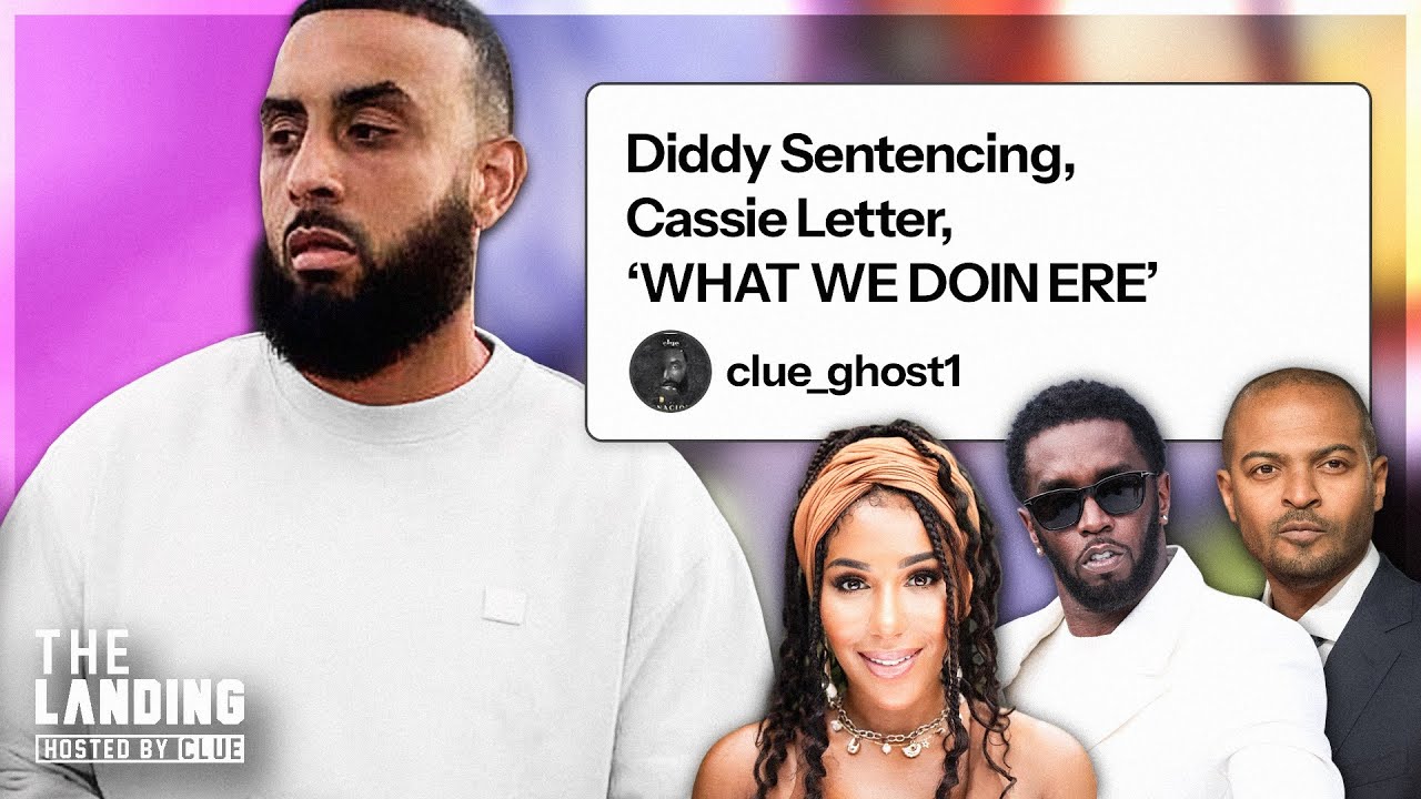 OFFICIALSOSOLID's tweet card. DIDDY SENTENCING, NOEL CLARKE, VICTORIA EVEREST, ‘WHAT WE DOIN ERE’