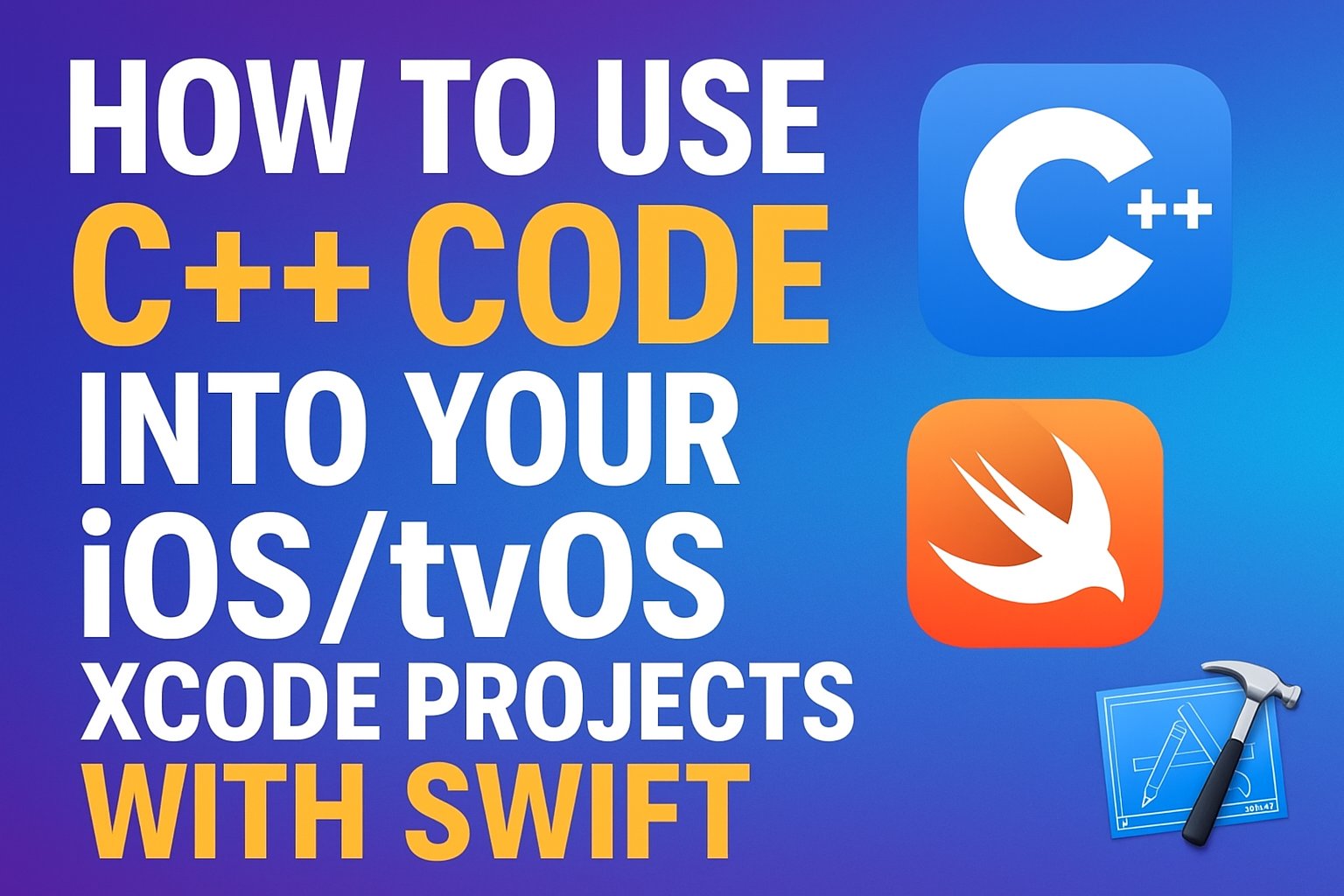 davthecoder's tweet card. Learn how to integrate C++ code into your iOS and tvOS Xcode projects using Swift. This detailed tutorial walks you through the setup, bridging, and best practices for mixing C and Swift code...