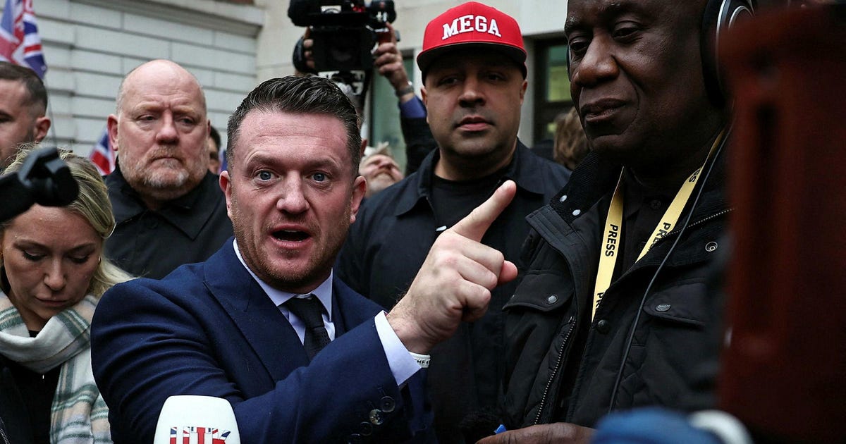 haaretzcom's tweet card. Diaspora Minister Amichai Chikli Invited Tommy Robinson Amid Criticism From British Jews, Who Condemned the Visit as 'A Slap in the Face' After the Deadly Manchester Synagogue Attack. Robinson, a...