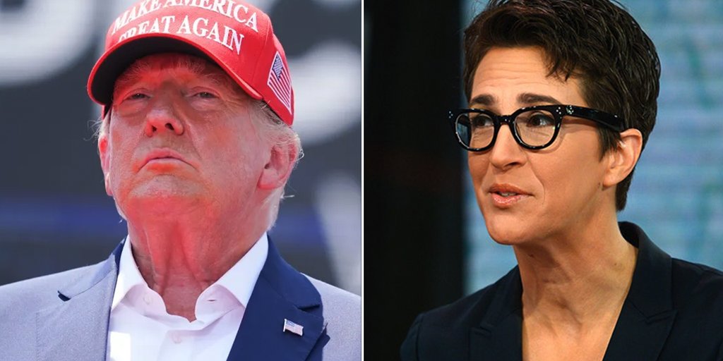 FoxNews's tweet card. MSNBC's Rachel Maddow said the network was forced to censor former President Trump's victory speech in Iowa because it couldn't air lies.
