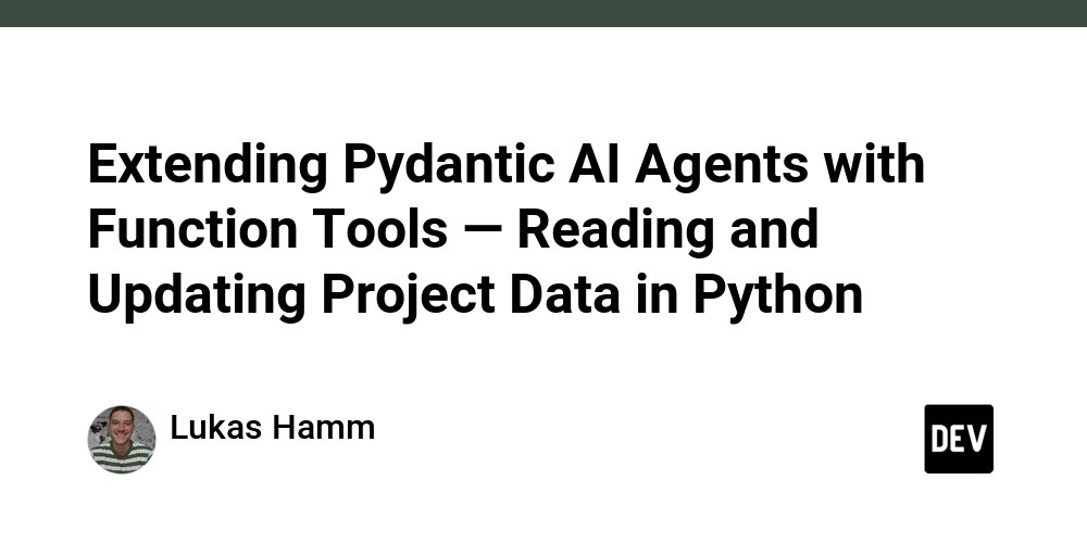 BilalTariq01's tweet card. In the previous part of this series, we extended our Pydantic AI agent with dependencies, allowing it...
