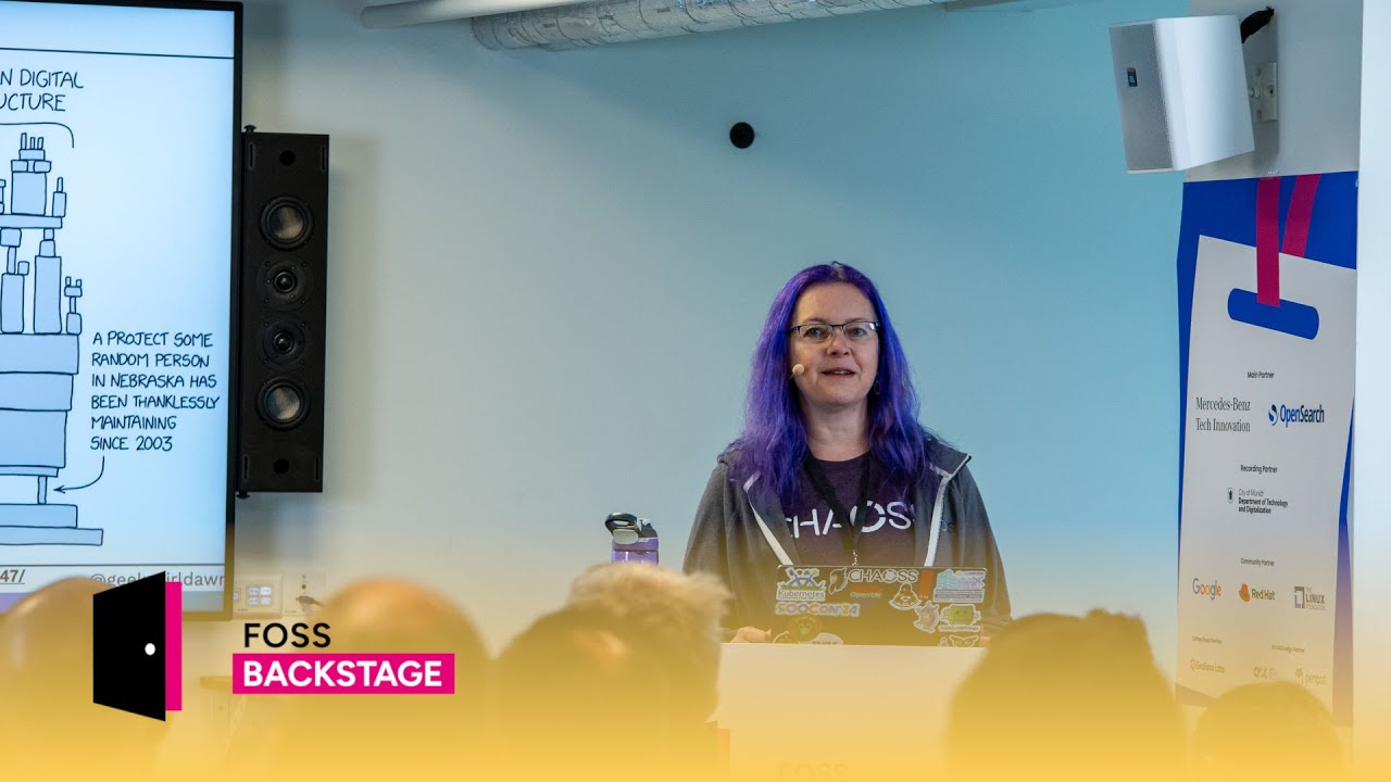 geekygirldawn's tweet card. Dawn Foster – A Strategic Approach to Assessing Viability of OSS...