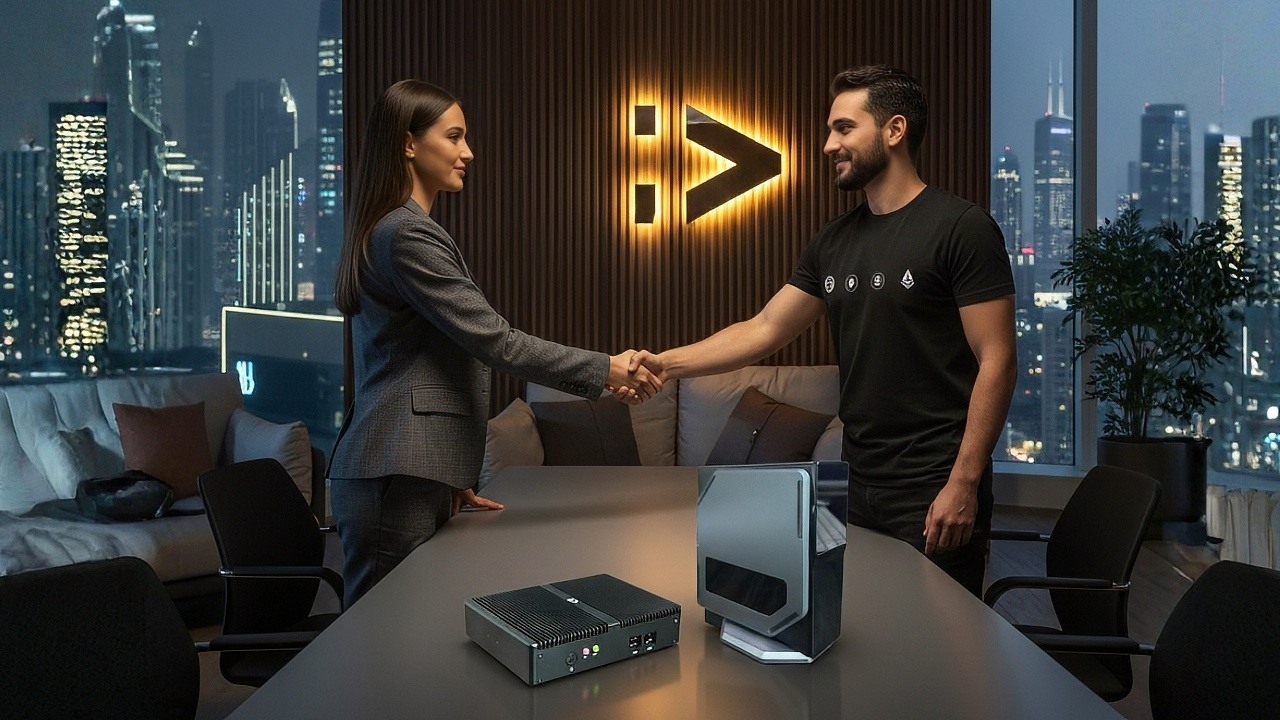BTCTN's tweet card. Explore the new Codego Group Whitelabel Device Program and discover how it benefits crypto projects with daily rewards.