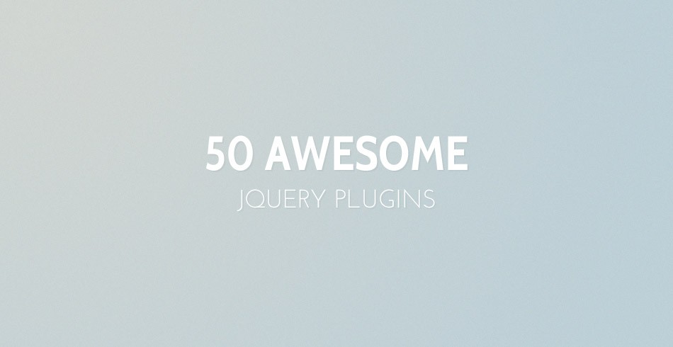 Tutorialzine's tweet card. in this post, you will find a collection of 50 new and awesome jQuery plugins and JavaScript libraries that, when applied with good measure, can make your sites a joy to use.