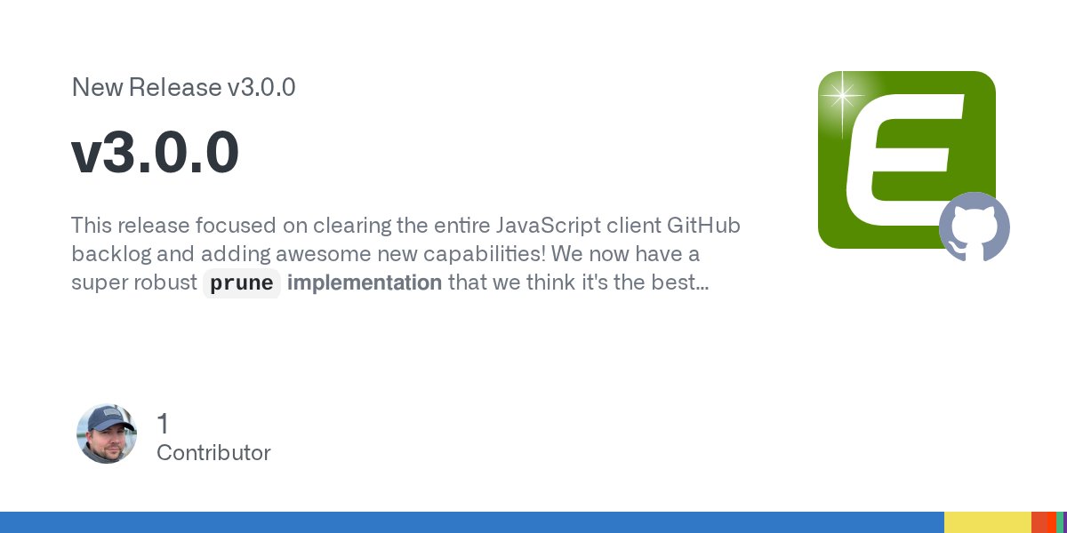 Exceptionless's tweet card. This release focused on clearing the entire JavaScript client GitHub backlog and adding awesome new capabilities! We now have a super robust prune implementation that we think it's the best imp...