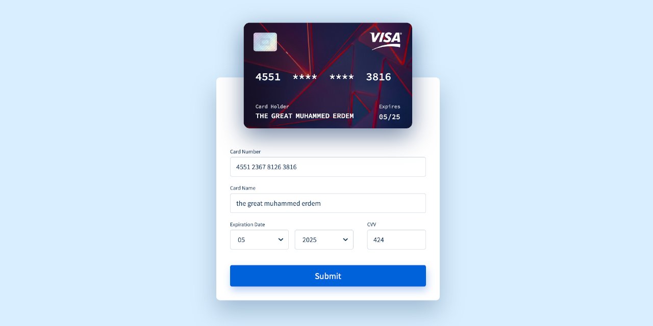 mikeal's tweet card. Credit card form with smooth and sweet micro-interactions - muhammed/interactive-card