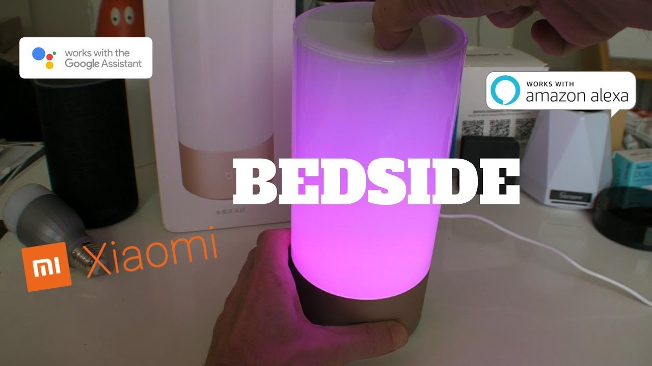 MonsieurSmith_'s tweet card. Domotique Xiaomi Bedside RGB lampe led compatible GoogleHome/Amazon...