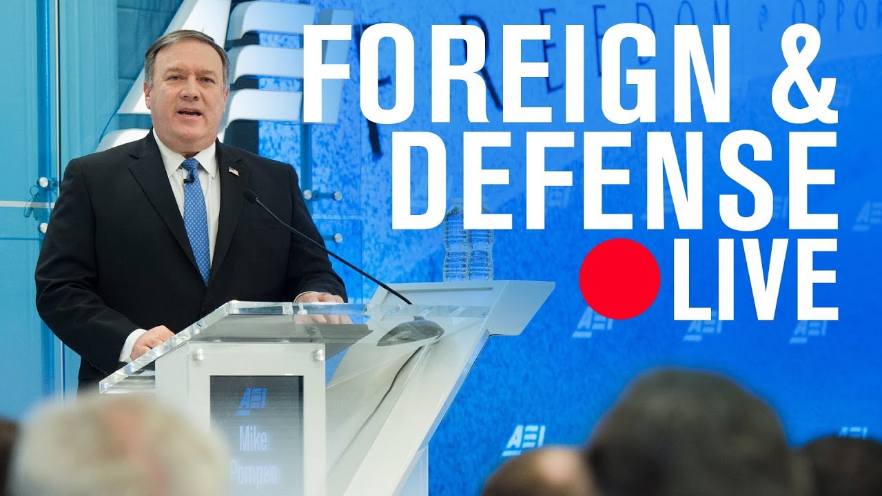 wikileaks's tweet card. CIA Director Mike Pompeo: Intelligence beyond 2018 | LIVE STREAM
