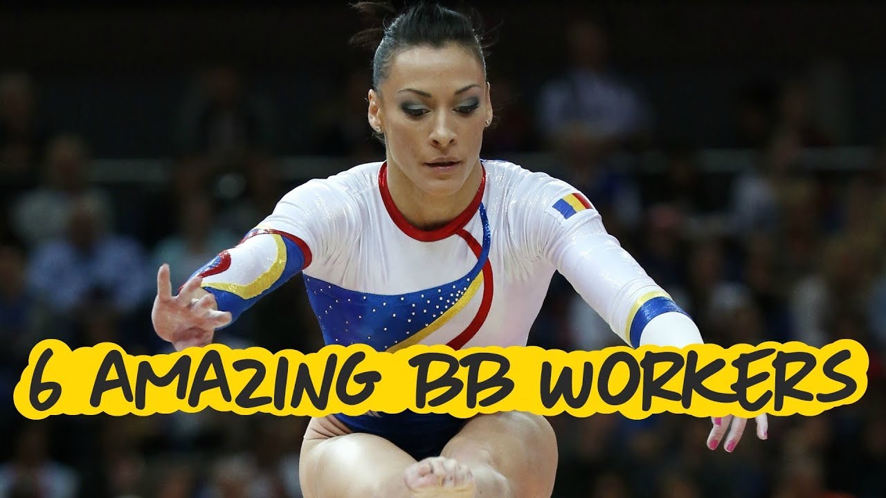 Gymnastly's tweet card. 6 Amazing Balance Beam Workers - Gymnastics