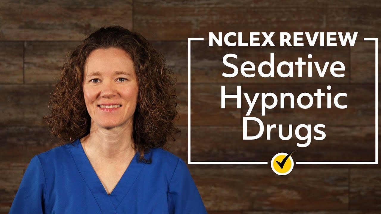 MometrixNurses's tweet card. Sedative Hypnotic Drugs | NCLEX RN Review