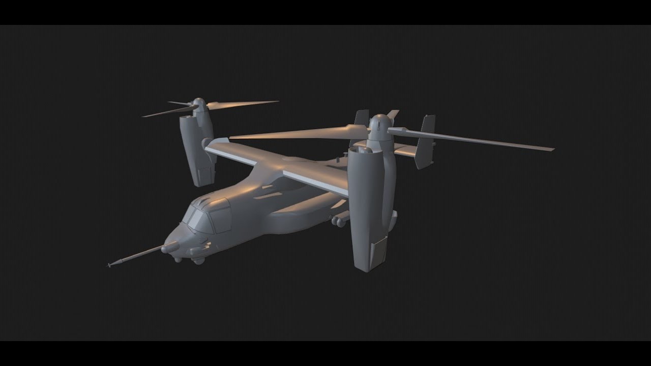 ArrayModifier's tweet card. Modeling Military Plane in Blender 2.8, part 8