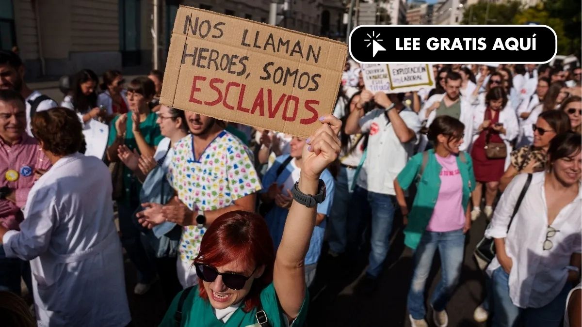 TheObjective_es's tweet card. El Comité de Huelga de la Confederación Española de Sindicatos Médicos (CESM) y del Sindicato Médico Andaluz (SMA) han acordado nuevas acciones dentro de