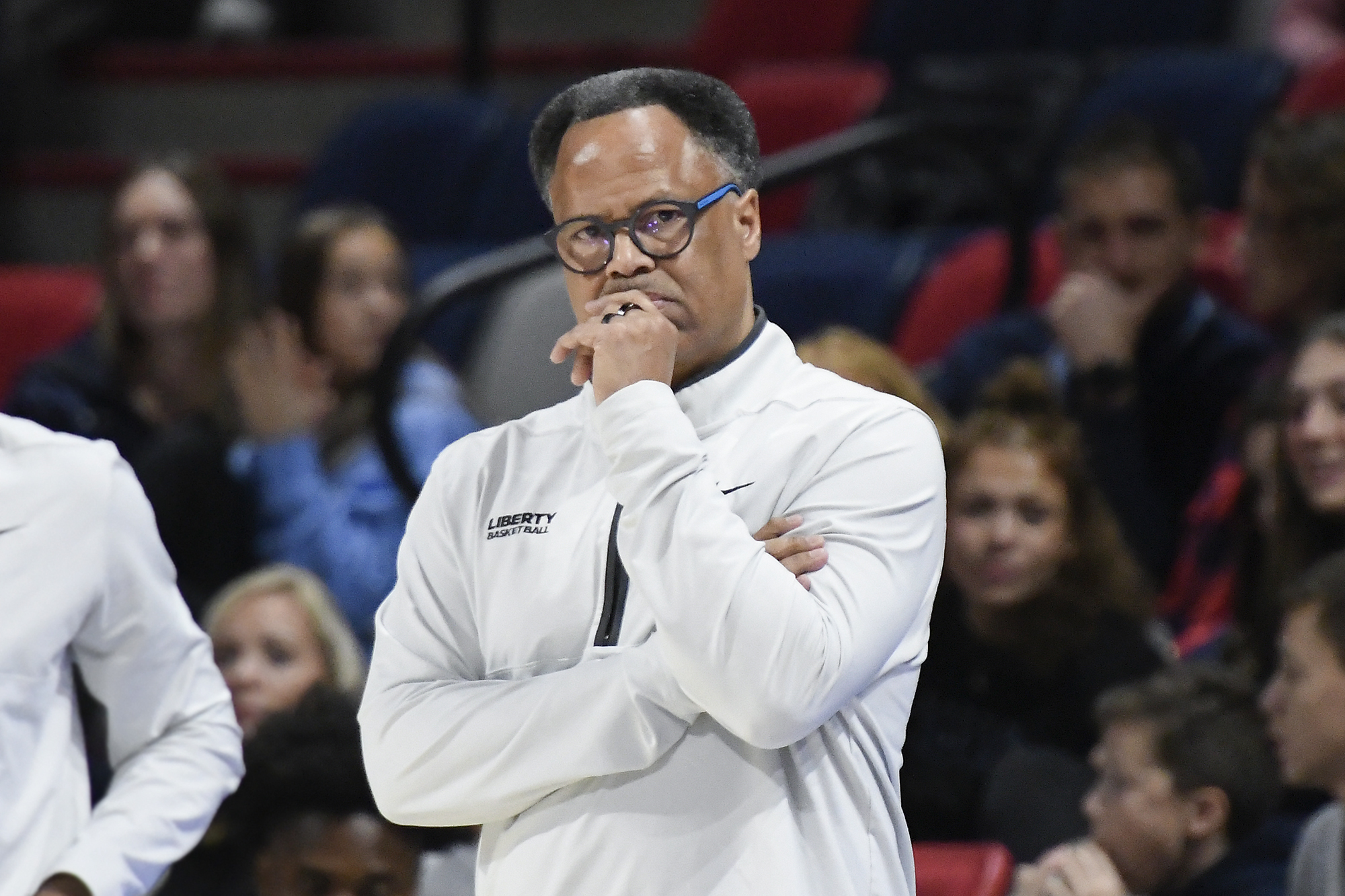 ASeaofRed's tweet card. Under head coach Ritchie McKay, Liberty won three straight conference tournament championships in the ASUN from 2019-2021, clinching an NCAA Tournament appearance. McKay and the Flames then went th…