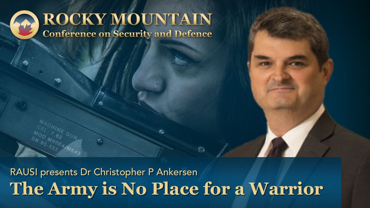 TheRAUSI's tweet card. RMCSD: The Army is No Place for a Warrior (Full Presentation)