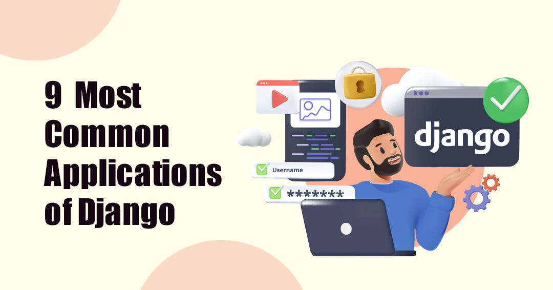 CleffexDigital's tweet card. Get to know about the popular Django framework and the most common Django applications from here!