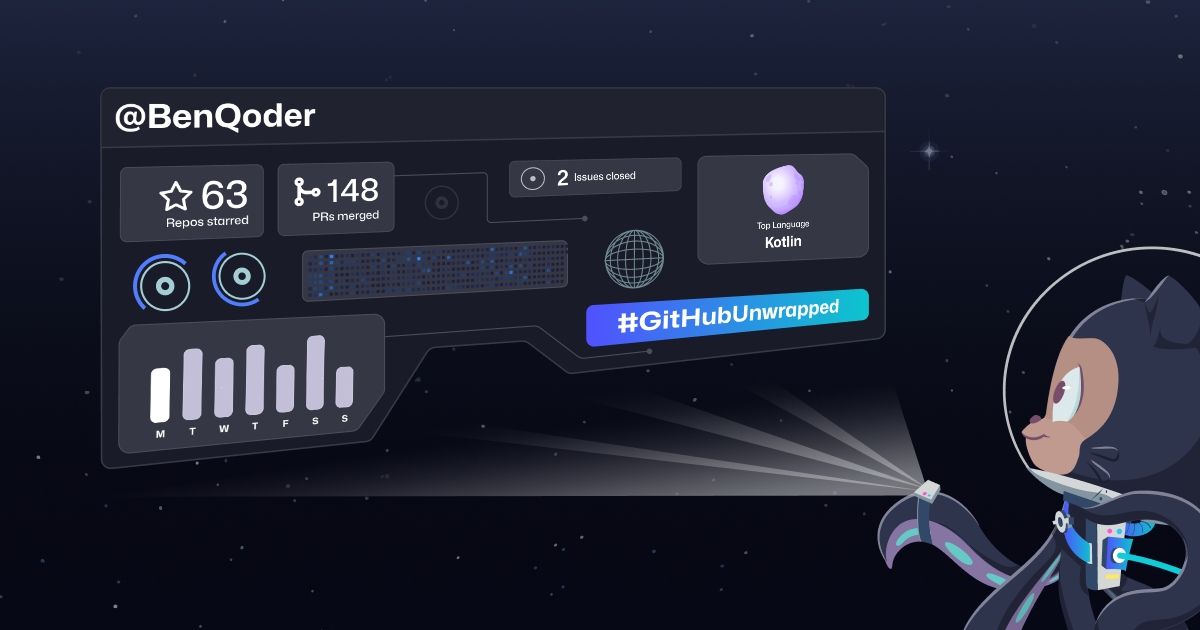 BenQoder's tweet card. See benqoder's year in review and get your own.