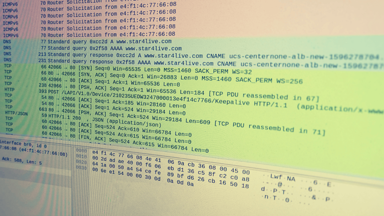 nmatt0's tweet card. Enterprise IoT Pentesting: Cleartext Cloud Communications - Brown Fine Security