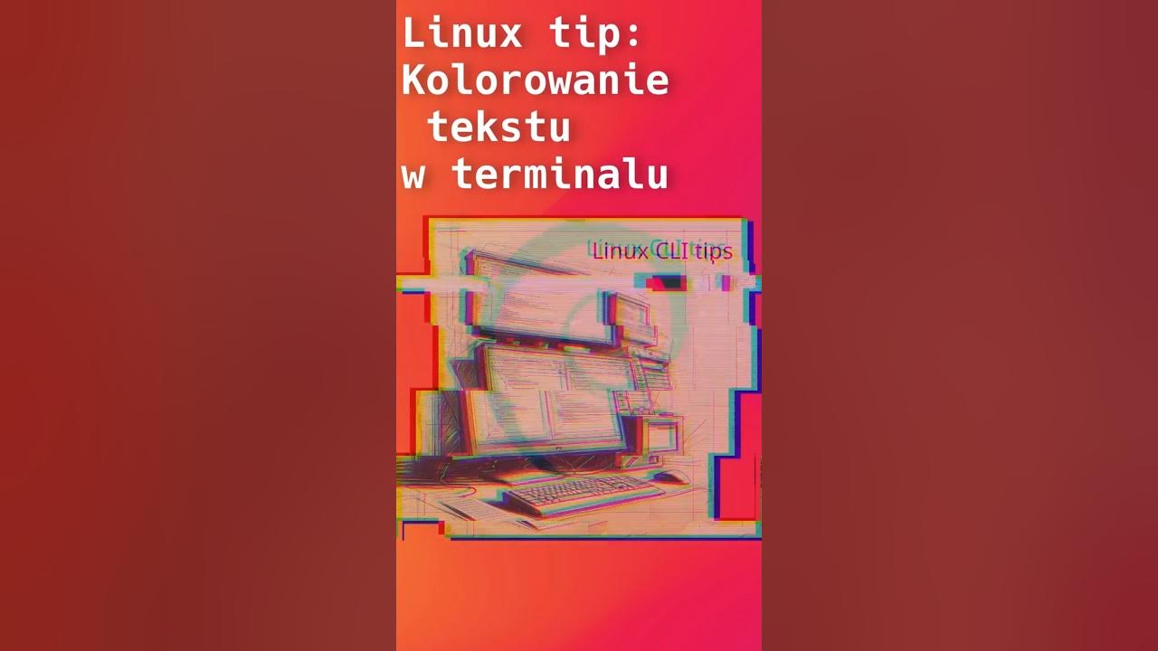 Informatykadlak's tweet card. Linux Debian - Kolorowanie tekstu w terminalu (CLI Tips) #linux...