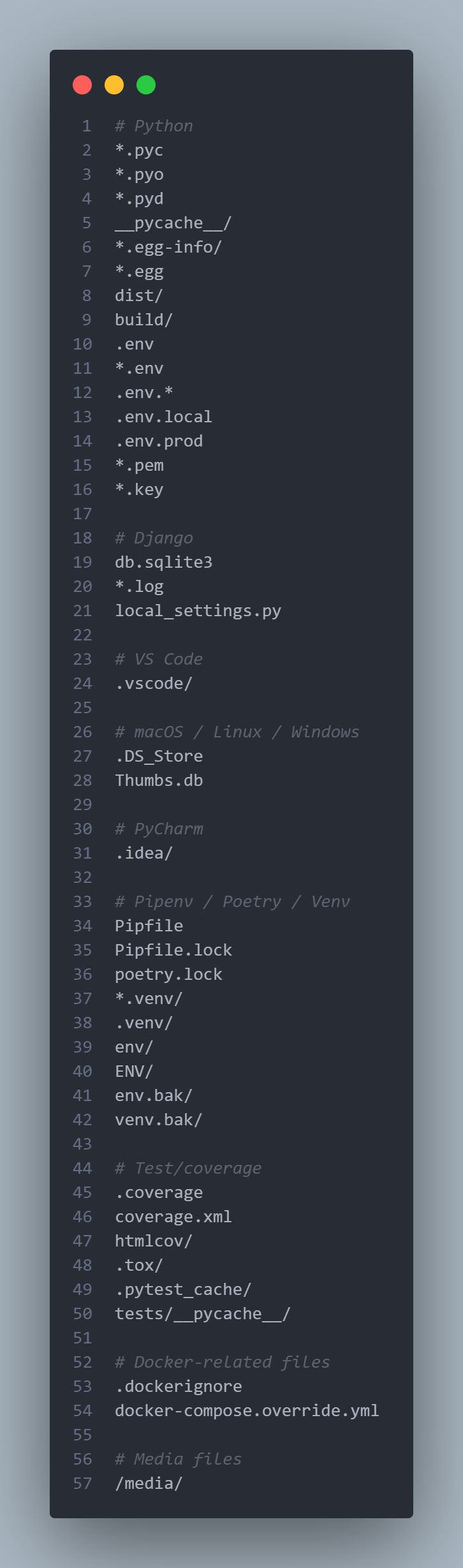 Meek_emma007's tweet card. WHAT IS A .GITIGNORE FILE? The .gitignore file tells Git which files or folders to ignore, meaning they won’t be tracked or pushed to your repository. It’s like saying: “Hey Git, these files are part...