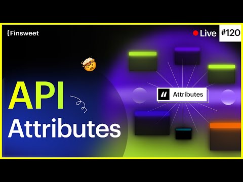 NocodeVideo's tweet card. Today we will continue that conversation and dig deep into the Attributes API along with what this means for the future of Finsweet products and Webflow as a whole.