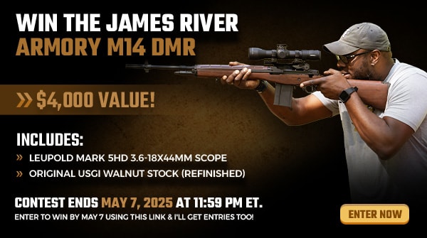 DemaagdR's tweet card. Win The James River Armory M14 DMR