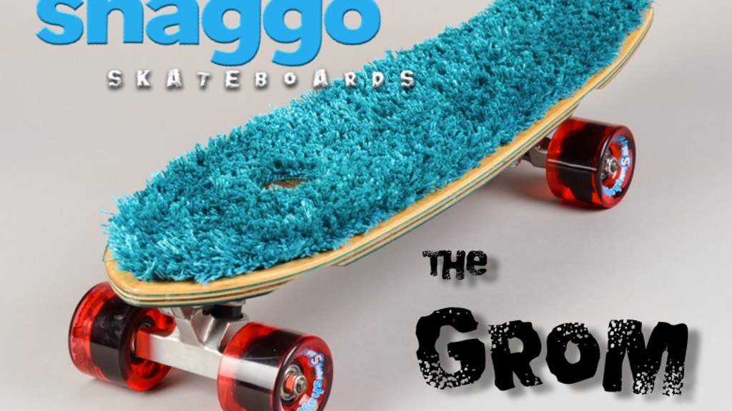 geektech's tweet card. The world's only shag carpet-embedded skateboard is fun, funky, and funktional. Comfy ride, less vibration, totally awesome!