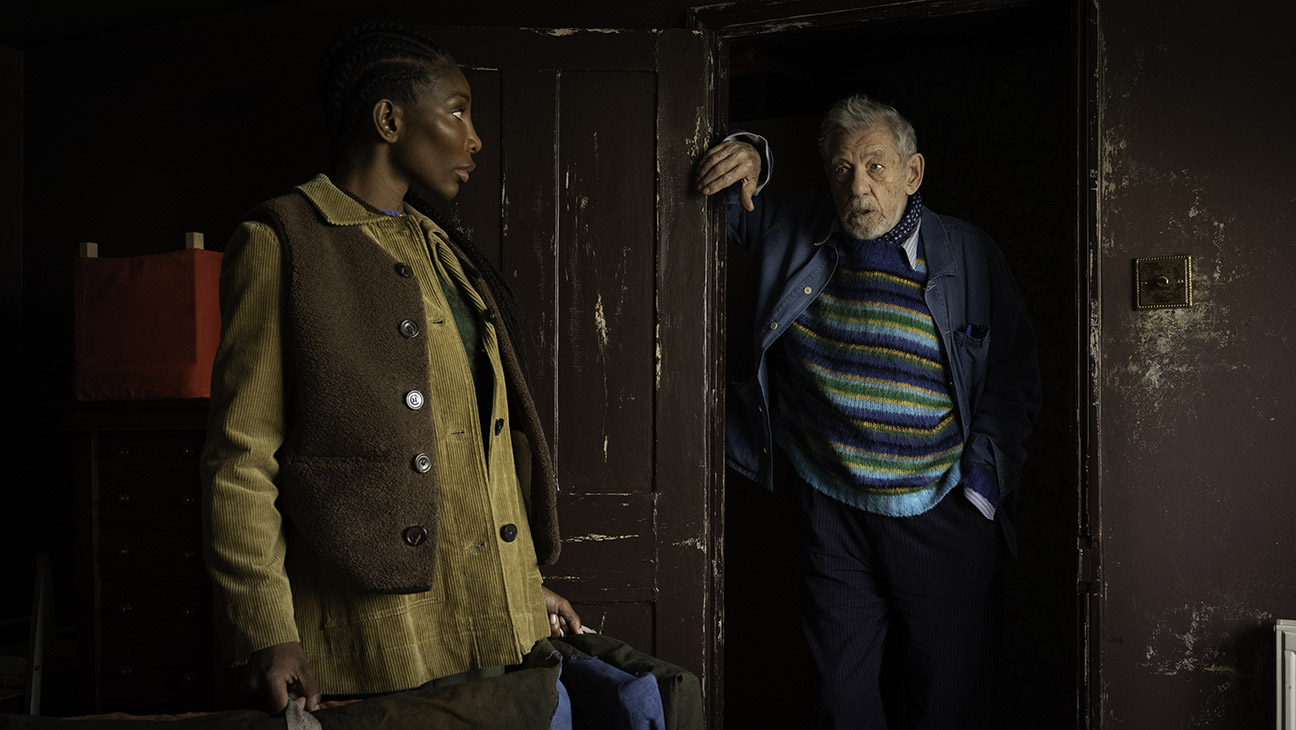 TIFF_Industry's tweet card. Michaela Coel and Ian McKellen star in the family drama set in the world of fine art.