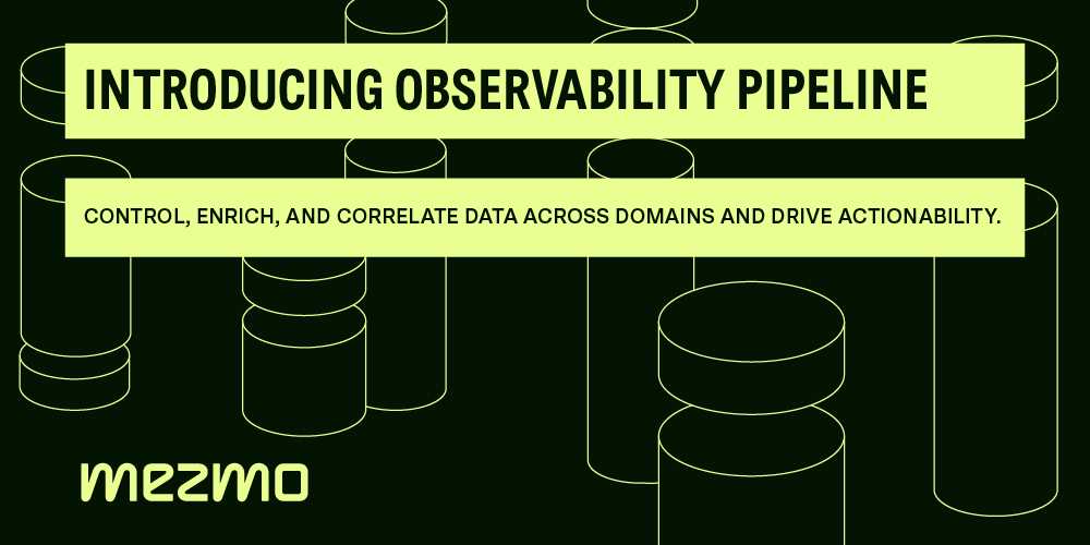 mezmodata's tweet card. Don't let your data go to waste. An Observability Pipeline can significantly enhance the value you get while better understanding your data.