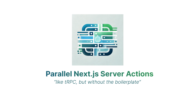 icflorescu's tweet card. A small utility library that enables you to execute Next.js server actions in parallel - the missing ingredient to build a boilerplate-free tRPC-style server-actions workflow. - icflorescu/next-ser...