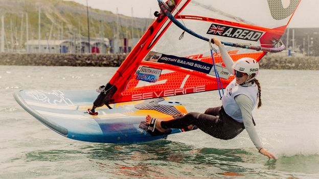 Steph_Biosec's tweet card. British windsurfers, sailors and rowers have been helping in the fight against invasive species – showing big sporting events like the Olympics can leave a legacy of biodiversity.