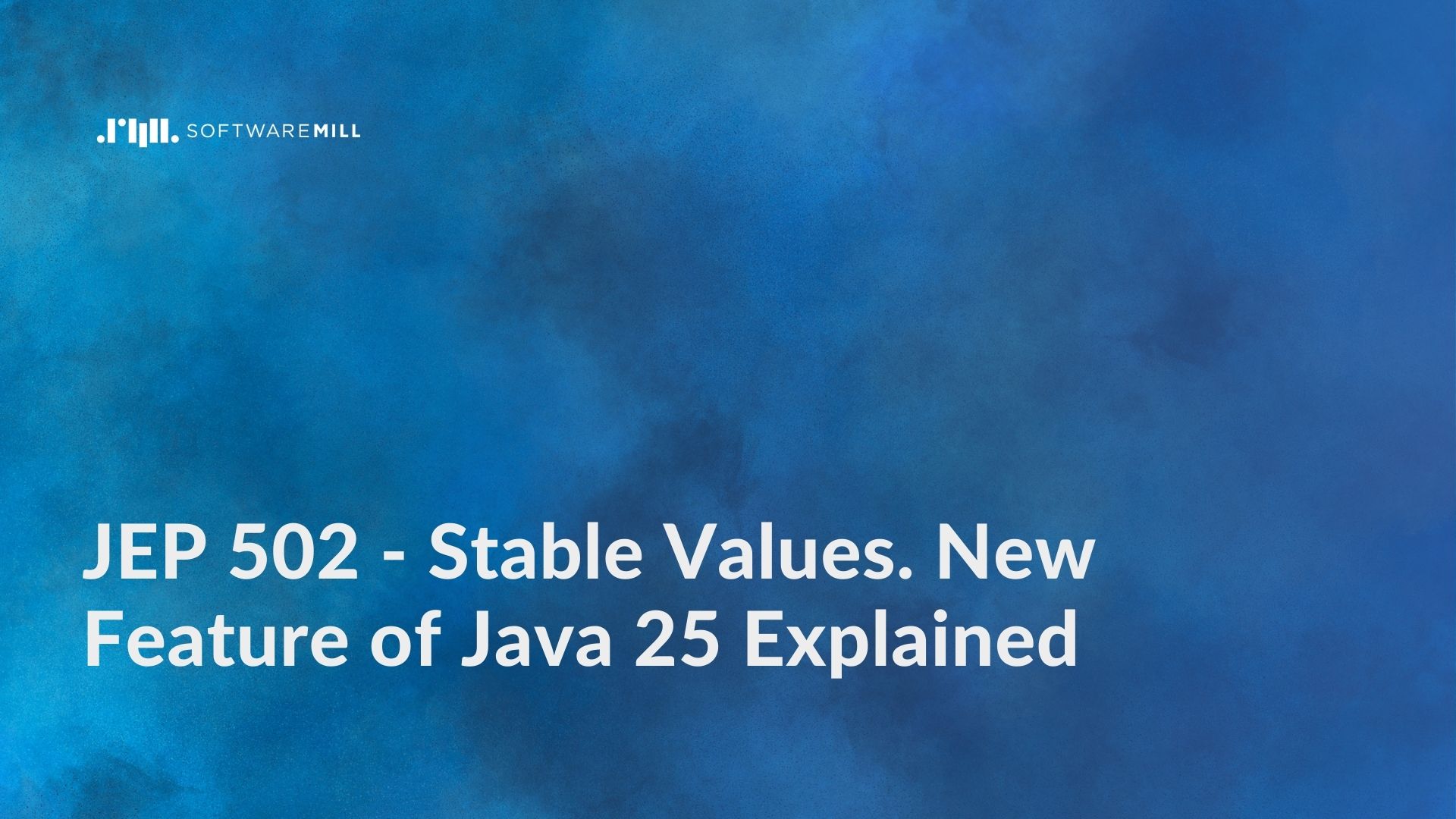 _tech_robot_'s tweet card. In this article, we will look at JEP 502 - Stable Values. It’s a new feature that will appear with Java 25, our new LTS, planned to be released in September. It is going to be introduced as a first...